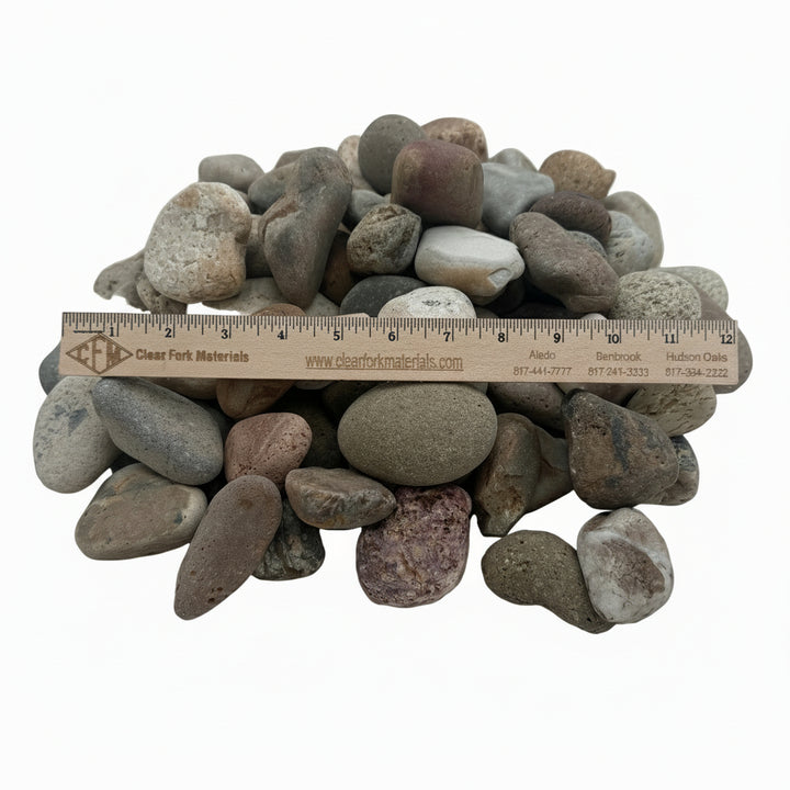 Buff Mexican Beach Pebbles