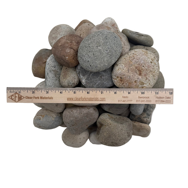 Buff Mexican Beach Pebbles