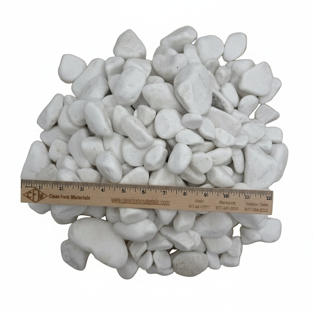 Arctic White Pebbles
