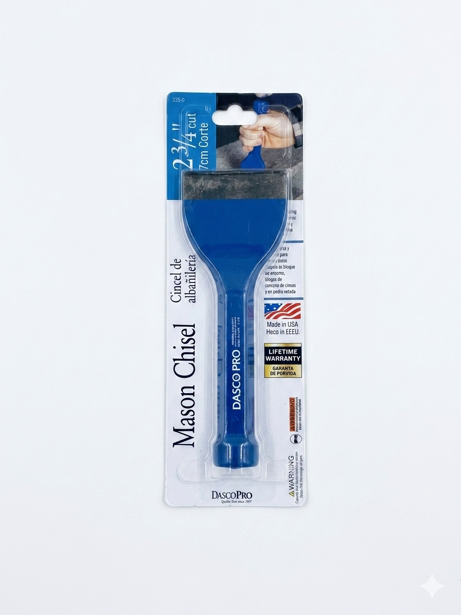 Mason Chisel 2-3/7"x7-1/2" DC335-0