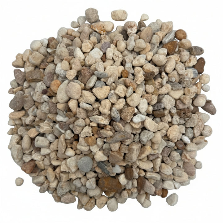 Golden Sunset River Rock