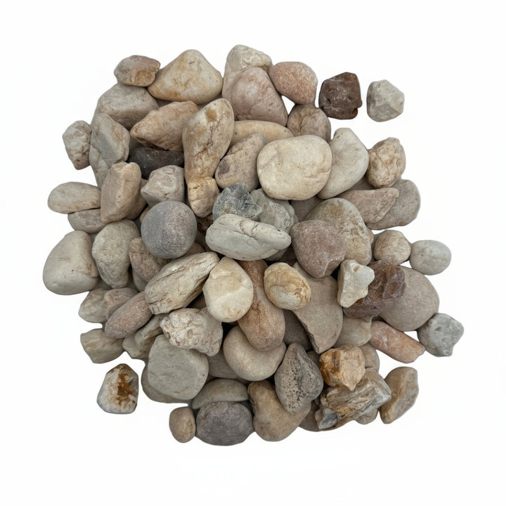 Golden Sunset River Rock