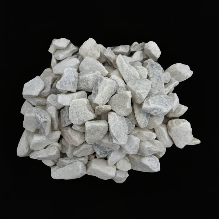 White Crushed Marble