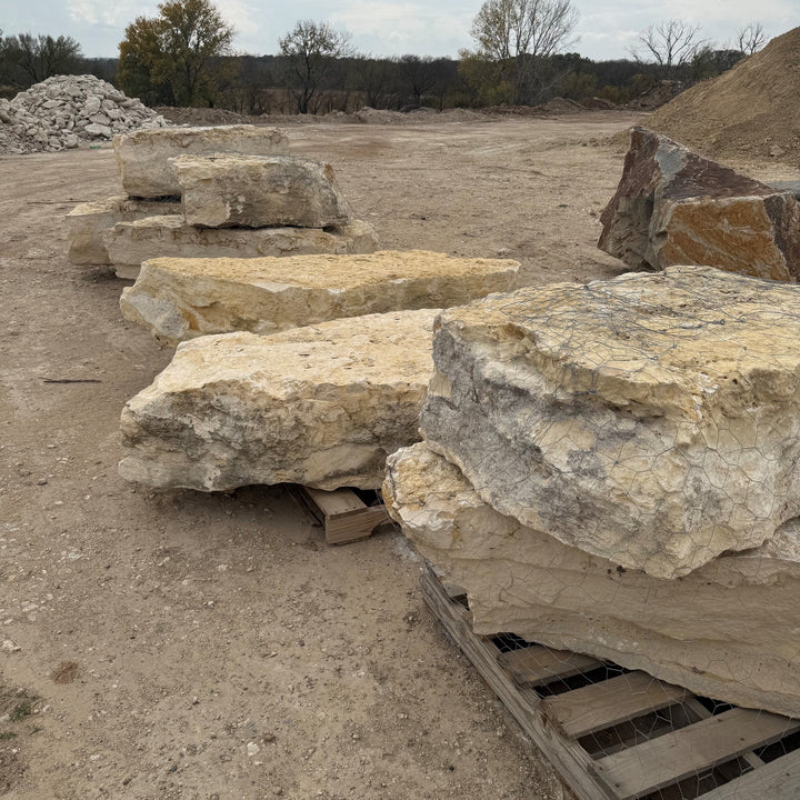 Surface Limestone Boulder