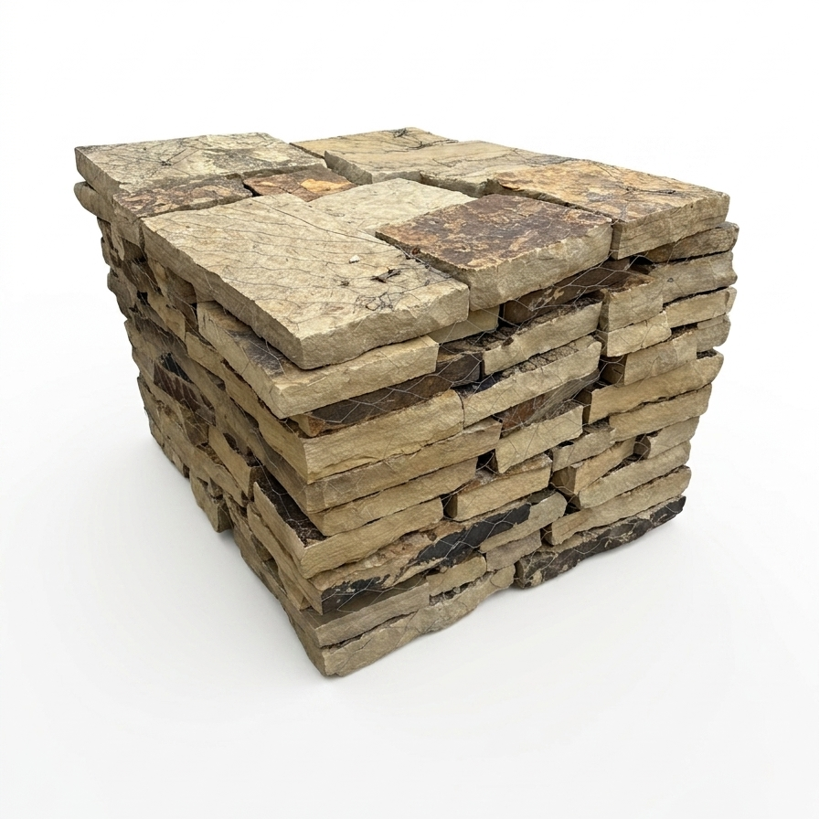 Oklahoma Brown Squares & Rectangles